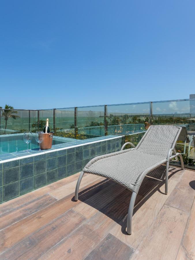 João Pessoa Frente Mar Apartamento Luxuoso Na Praia De Cabo Branco מראה חיצוני תמונה